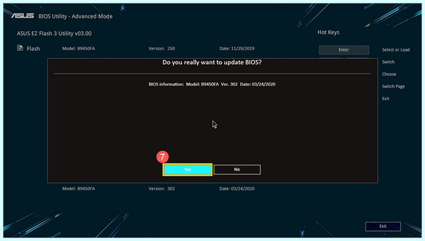 Asus uefi bios utility