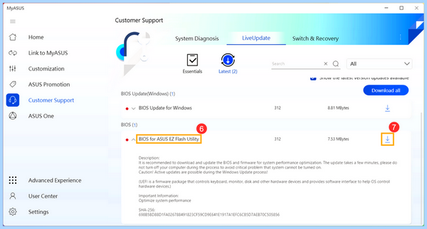 Asus uefi bios utility