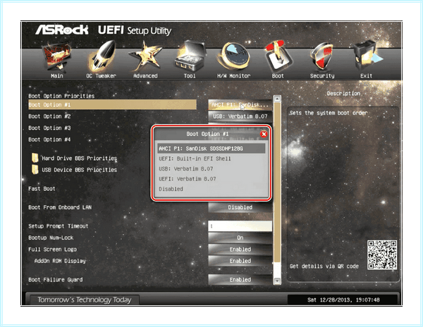 Asus uefi bios загрузка с диска