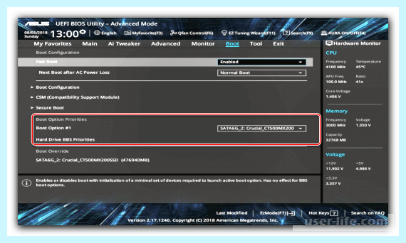 Asus uefi bios