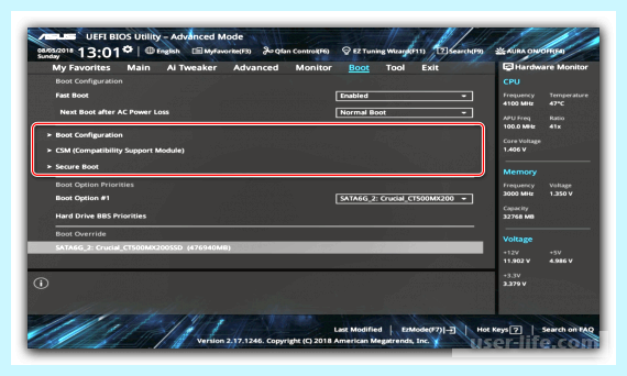 Asus uefi bios