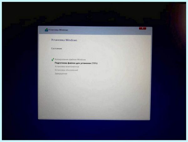 Asus установка windows