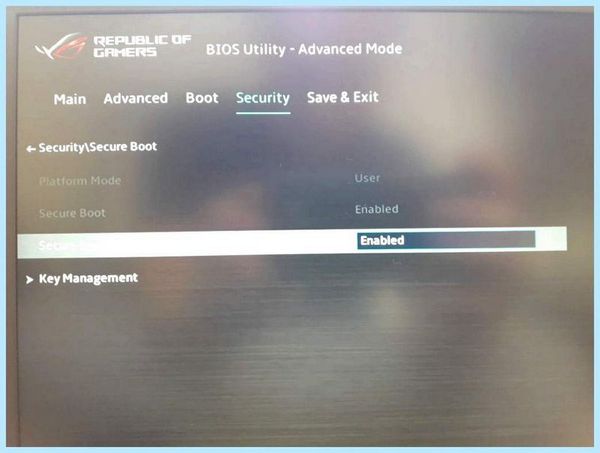 Asus установка windows