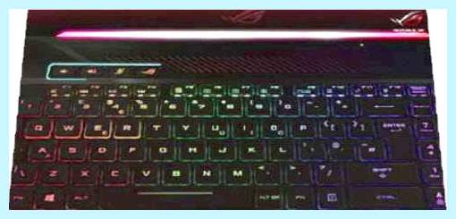 Asus zenbook подсветка клавиатуры