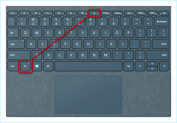 Asus zenbook подсветка клавиатуры