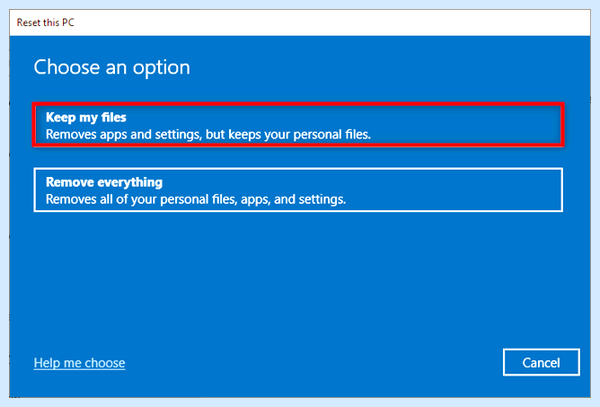 Win 10 до заводских настроек