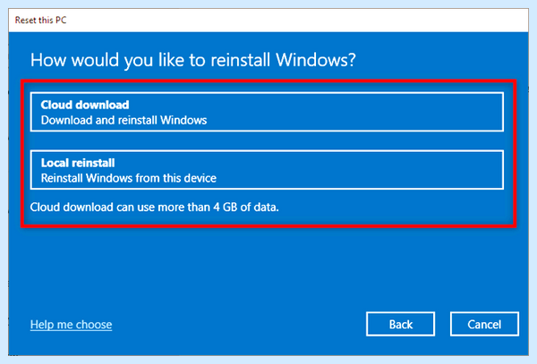 Win 10 до заводских настроек