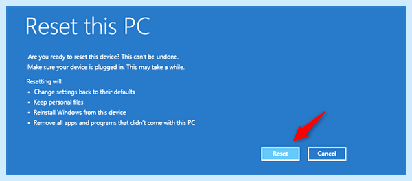 Win 10 до заводских настроек