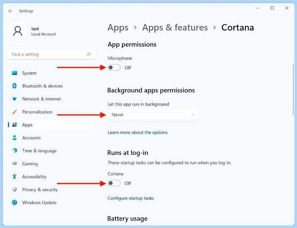 Win 10 как удалить cortana