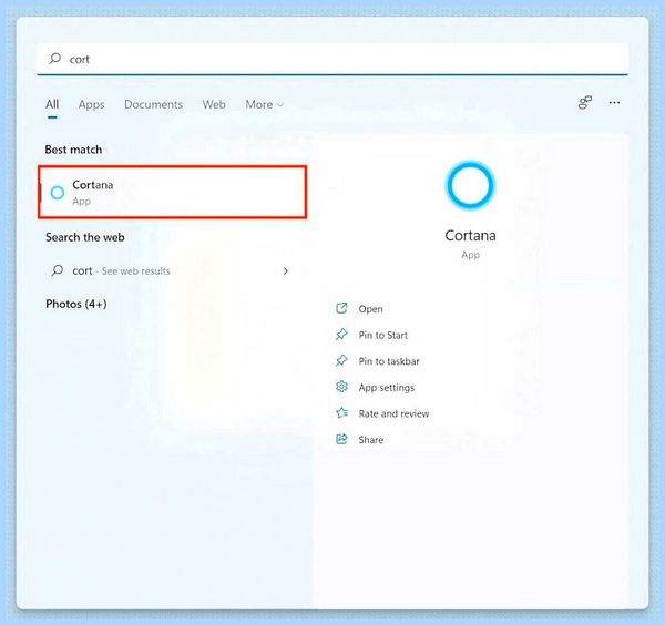 Win 10 как удалить cortana