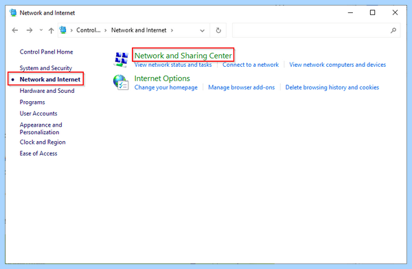 Win 10 не видит локальную сеть