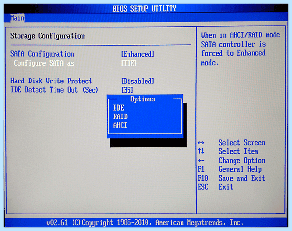 Win 10 не видит ssd