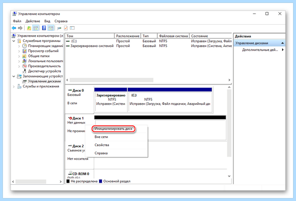 Win 10 не видит ssd