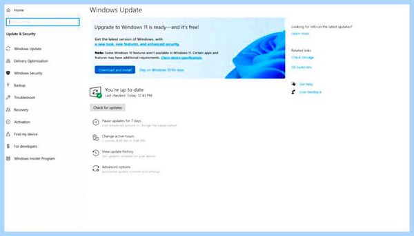 Win 10 обновление