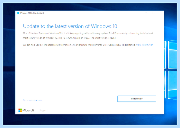 Win 10 upgrade assistant