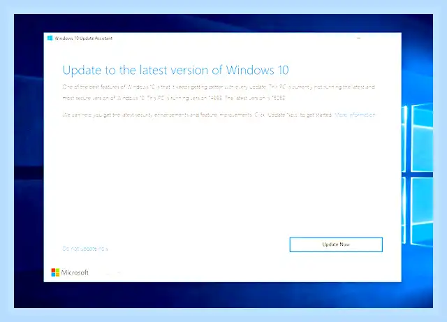 Win 10 upgrade assistant