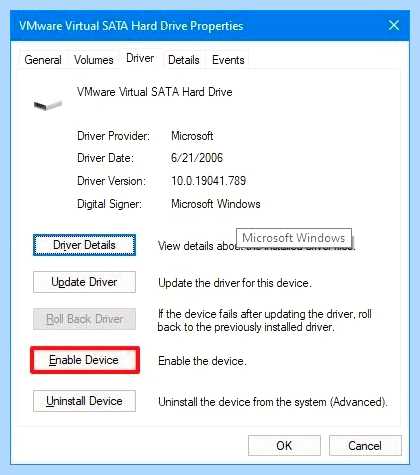 Win 10 видит