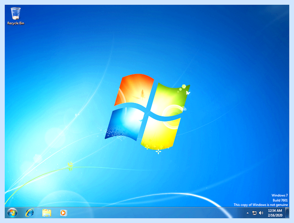 Win 7 7601 не является подлинной