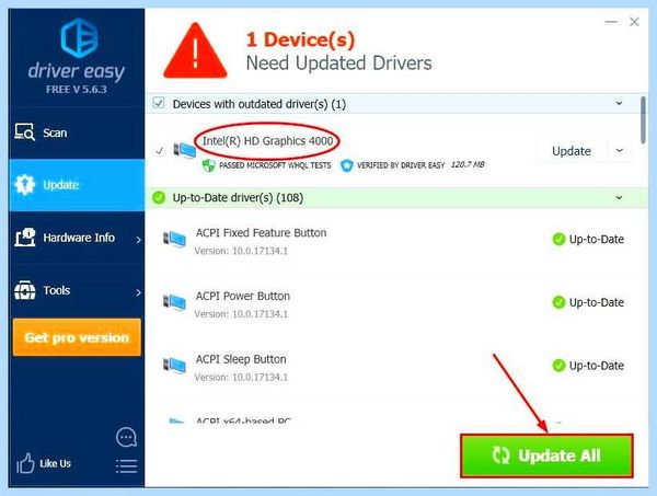 Win32k sys синий экран win 10 (win32k, синий, экран, Driver Easy) Win32k sys синий экран win 10
