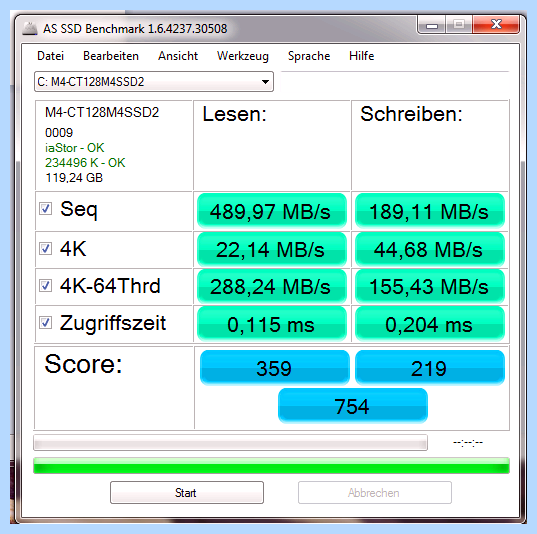 Win7 на ssd