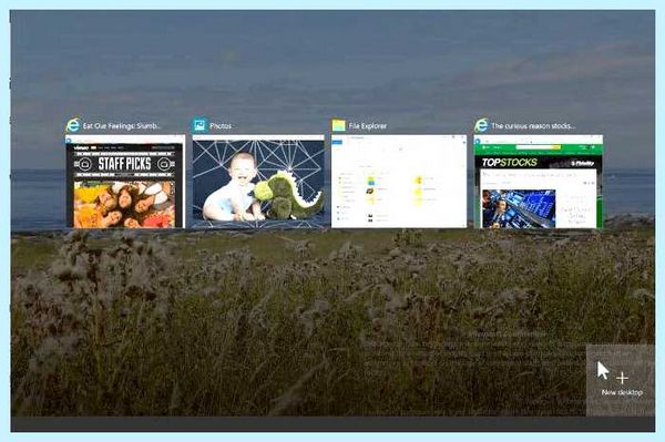 Windows 10 2 рабочих стола (windows, рабочий, стол, рабочий стол, рабочих столов, рабочими столами) Windows 10 2 рабочих стола