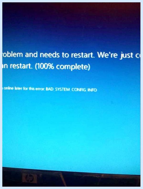 Windows 10 bad config (windows, config, System32 config, windows system32, Windows System32 config) Windows 10 bad config