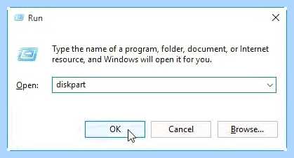 Windows 10 diskpart