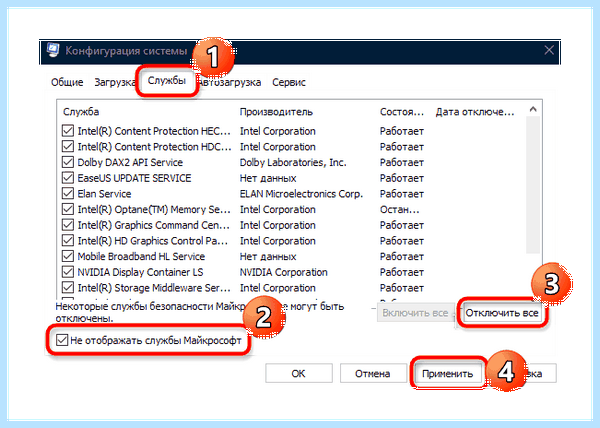 Windows 10 доступна не вся оперативная память