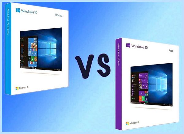 Windows 10 home отличие от pro