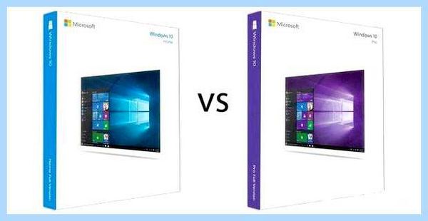 Windows 10 home отличие от pro