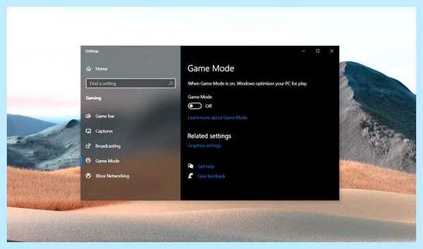 Windows 10 игровой режим (windows, игровой, режим, игровой режим, параметры Windows, части экрана) Windows 10 игровой режим