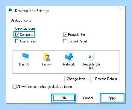 Windows 10 my computer on desktop (windows, computer, desktop, «Мой компьютер») Windows 10 my computer on desktop