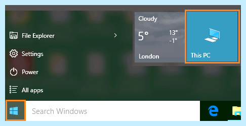 Windows 10 my computer on desktop (windows, computer, desktop, «Мой компьютер») Windows 10 my computer on desktop