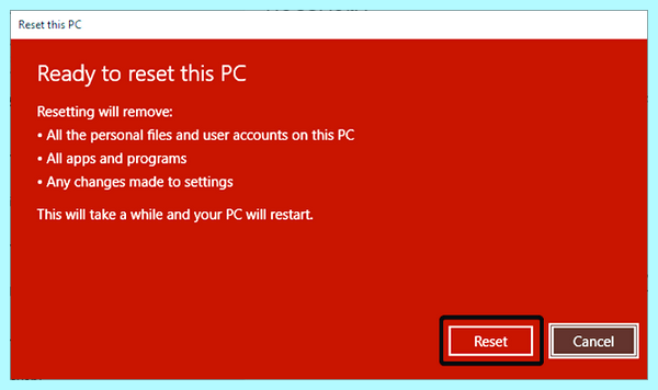 Windows 10 pro сброс до заводских настроек