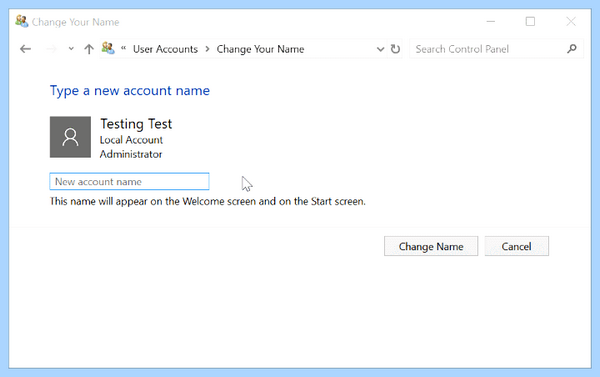 Windows 10 rename user (windows, rename, user, user account, local user) Windows 10 rename user