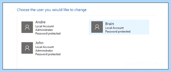 Windows 10 rename user