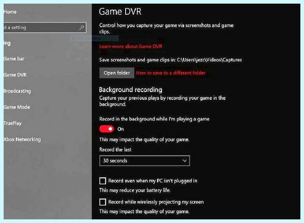 Windows 10 xbox game