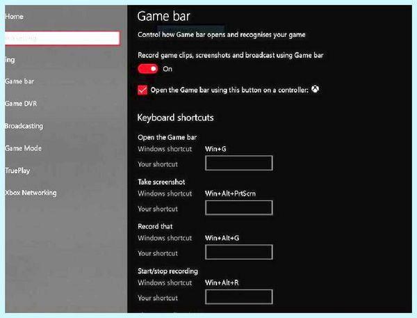 Windows 10 xbox game