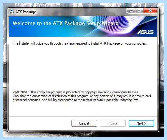 Atk package asus что это
