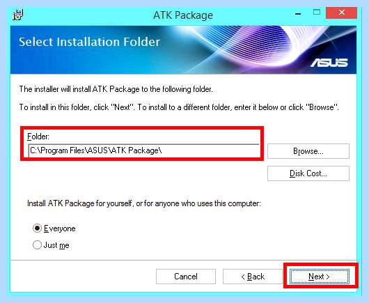 Atk0100 asus windows 7