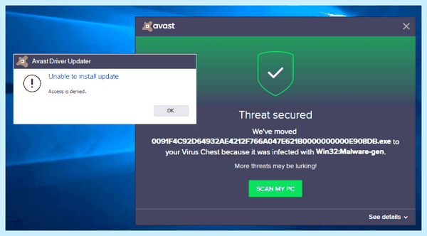 Avast driver updater постоянно абсолютно