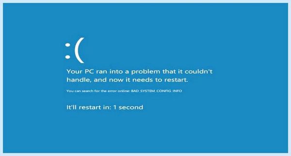 Bad system config