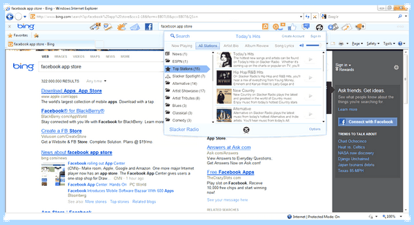 Bing bar что это поисковик идет от