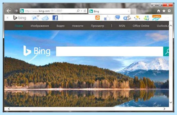 Bing bar это