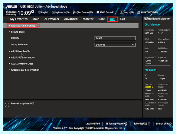 Bios ez flash