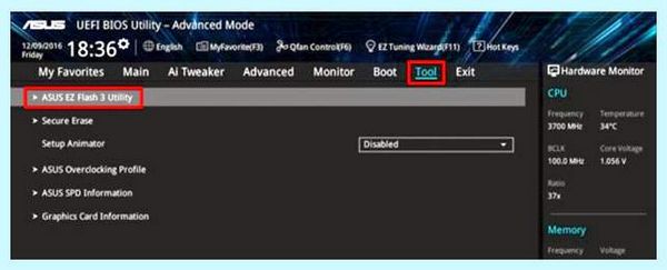 Bios ez flash