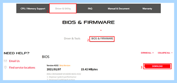 Bios ez flash