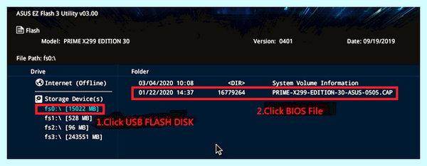 Bios ez flash