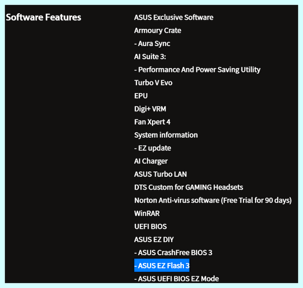 Bios ez flash