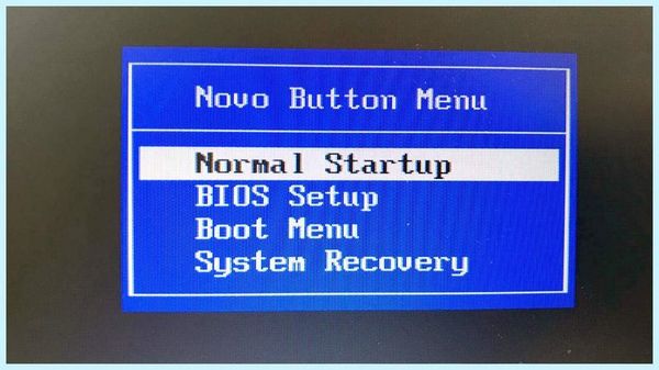Bios lenovo ideapad